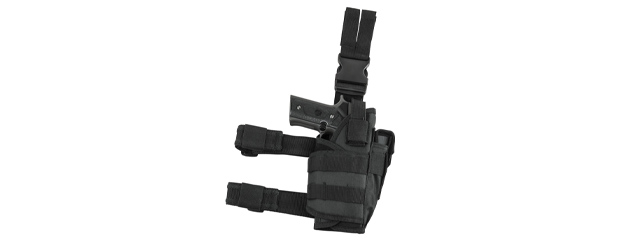 NcStar VISM 2955 Drop Leg Tactical Holster - (Black)