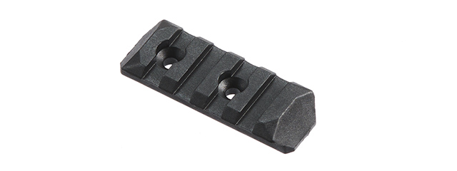 PTS ENHANCED 4-SLOT POLYMER KEYMOD AIRSOFT RAIL SECTION - BLACK