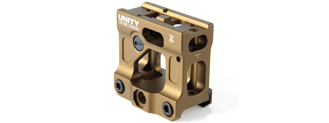 PTS Unity Tactical FAST Micro Red Dot Mount - (Tan)