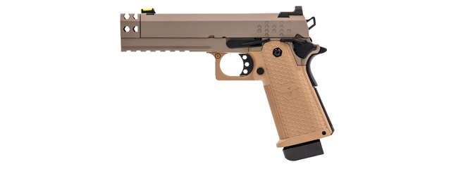 Raven Hi-Capa HEX-Comp Pistol - (Tan)