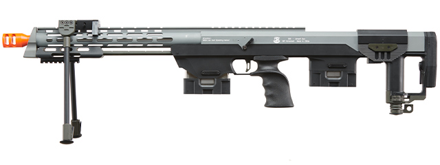 S&T Gas Powered Full Metal DSR-1 Advanced Bullpup Sniper Rifle - (Gray)