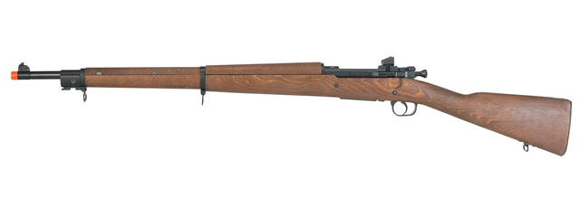 S&T M1903A3 Bolt Action Spring Powered Airsoft Rifle - (Wood)