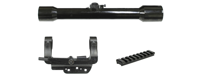 S&T ZF39 Type Scope & Side Mount Set For Kar98k - (Black)