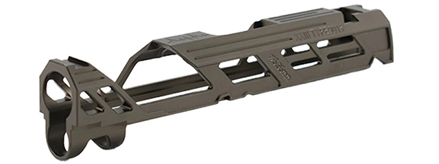 Dr. Black Aluminum Slide Type 901S for TM Hi-CAPA 4.3 GBB Pistols - (Black)