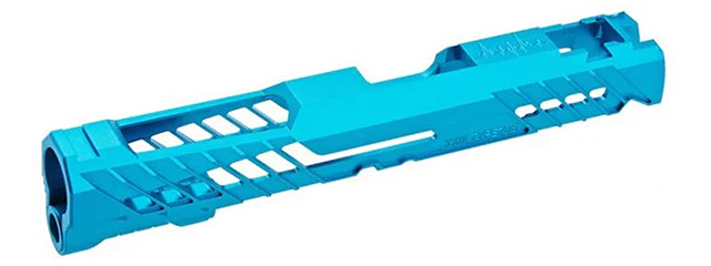 Dr. Black Aluminum Slide Type 706 for TM Hi-CAPA 5.1 GBB Pistols - (Aquamarine)