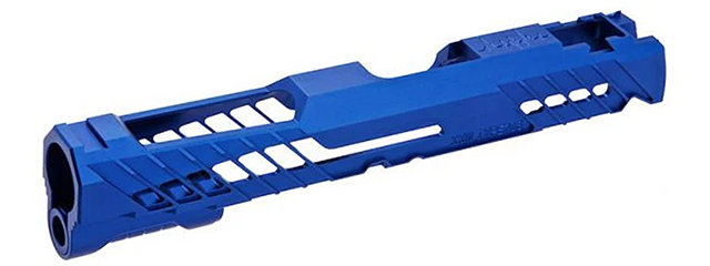 Dr. Black Aluminum Slide Type 706 for TM Hi-CAPA 5.1 GBB Pistols - (Blue)