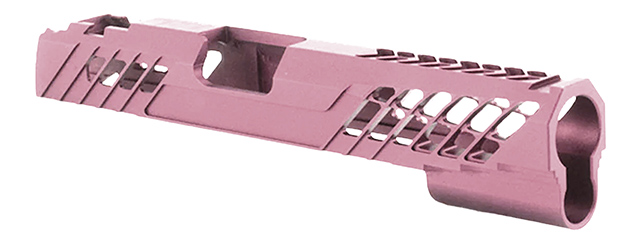 Dr. Black Aluminum Slide Type 777 for TM Hi-CAPA 5.1 GBB Pistols - (Pink)