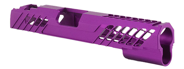 Dr. Black Aluminum Slide Type 777 for TM Hi-CAPA 5.1 GBB Pistols - (Purple)