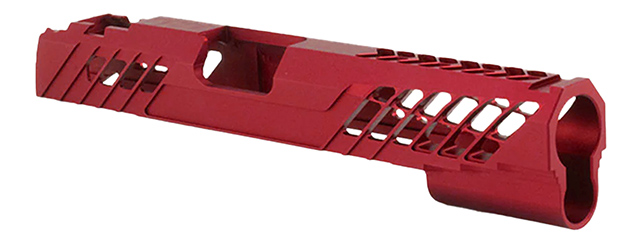 Dr. Black Aluminum Slide Type 777 for TM Hi-CAPA 5.1 GBB Pistols - (Red)