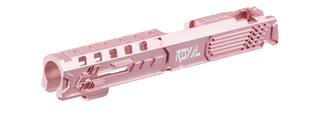 Dr. Black Royal Aluminum Slide for TM Hi-CAPA 5.1 GBB Pistols - (Pink)