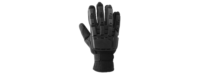 Valken V-Tac Full Finger Armored Airsoft Gloves - (Black)