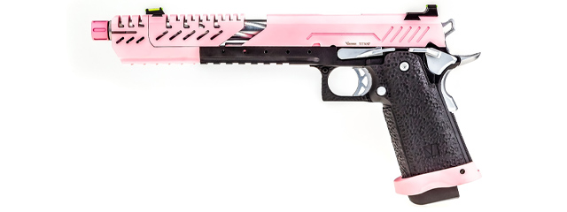 Vorsk Hi-Capa 7.0 Titan GBB Pistol - (Pink/Black)