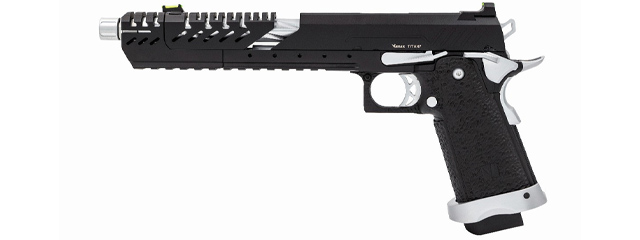 Vorsk Hi-Capa 7.0 Titan GBB Pistol - (Chrome/Black)