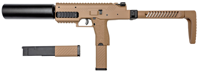 Vorsk VGS-1X GBB Airsoft SMG - (Tan)