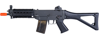 JG AIRSOFT SIG 552 AEG TACTICAL W/ ELECTRIC BLOWBACK FUNCTION - BLACK