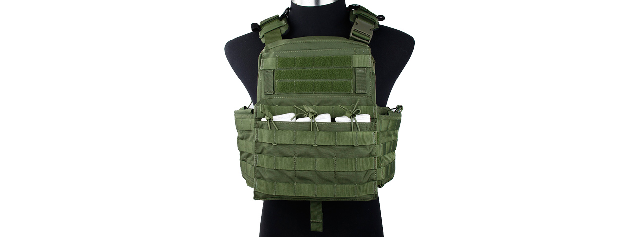 T2355-OD CHERRY TACTICAL VEST (OD)