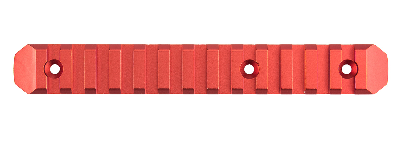 ACW-2061R 13-SLOT M-LOK RAIL (RED)