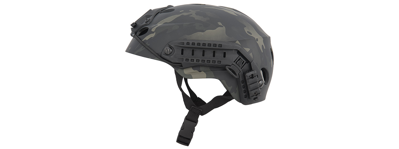 CA-1246MCBK SPECIAL FORCES RECON TACTICAL HELMET (CAMO BLACK)