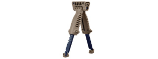 SG-25-T RAPID DEPLOY TACTICAL BIPOD FOREGRIP (TAN)