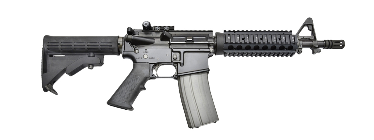 GHK FULL METAL COLT LICENSED RIS M4 CQB (LENGTH: 10.5) GBB AIRSOFT ...