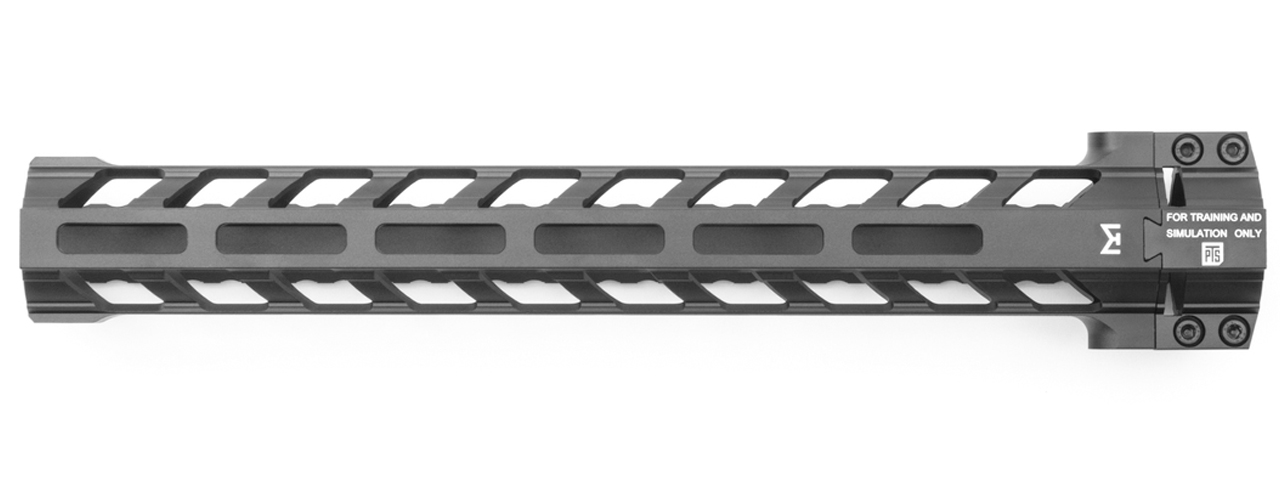 PTS Fortis Rev II 12" M-LOK Free Float Rail System (Color: Black)