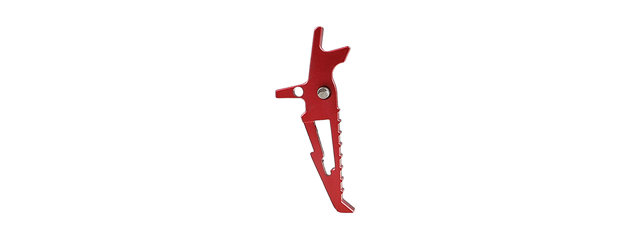 Atlas Custom Works CNC Aluminum Racing Trigger for M4 Airsoft AEG Rifles (Color: Red)