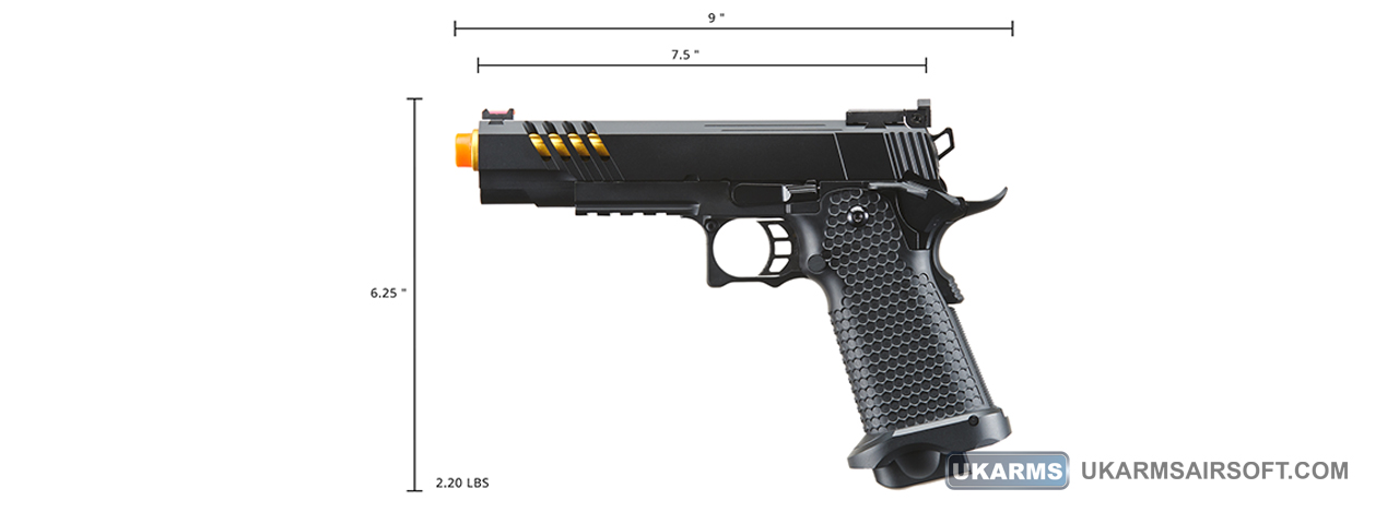 Golden Eagle 3340 Hi-Capa Pistol w/ Vented Slide