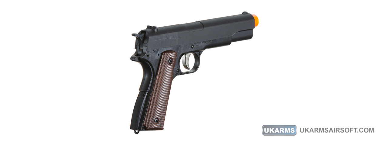 HFC Dual System Spring Pistol (Color: Black)