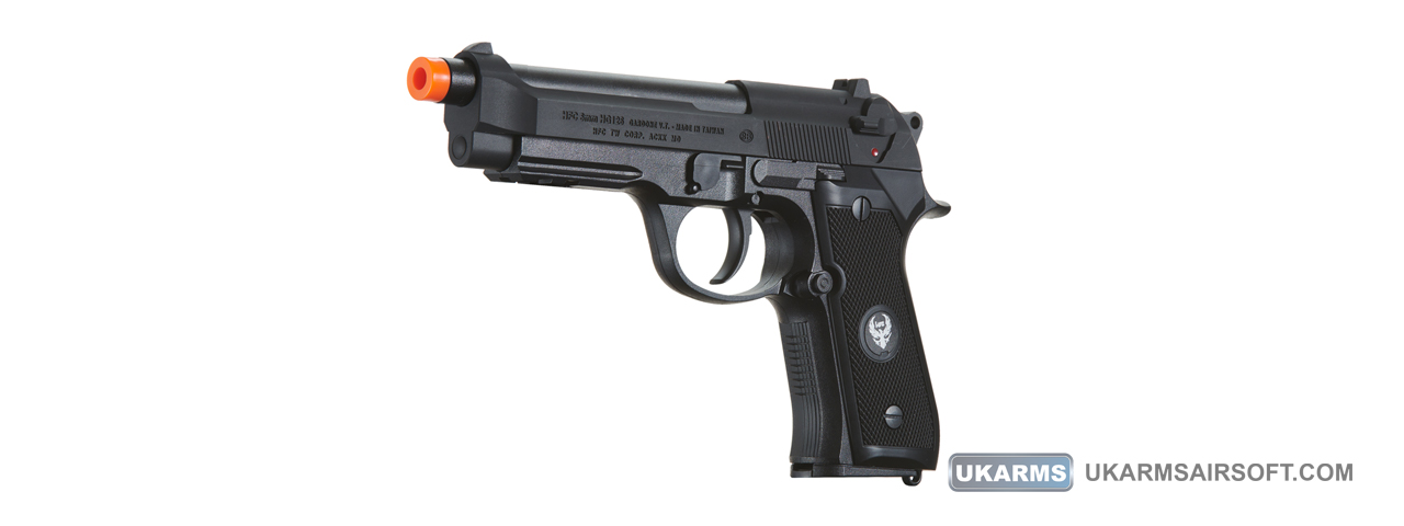 HFC Metal M9 Green Gas Powered Airsoft Pistol (Color: Black)