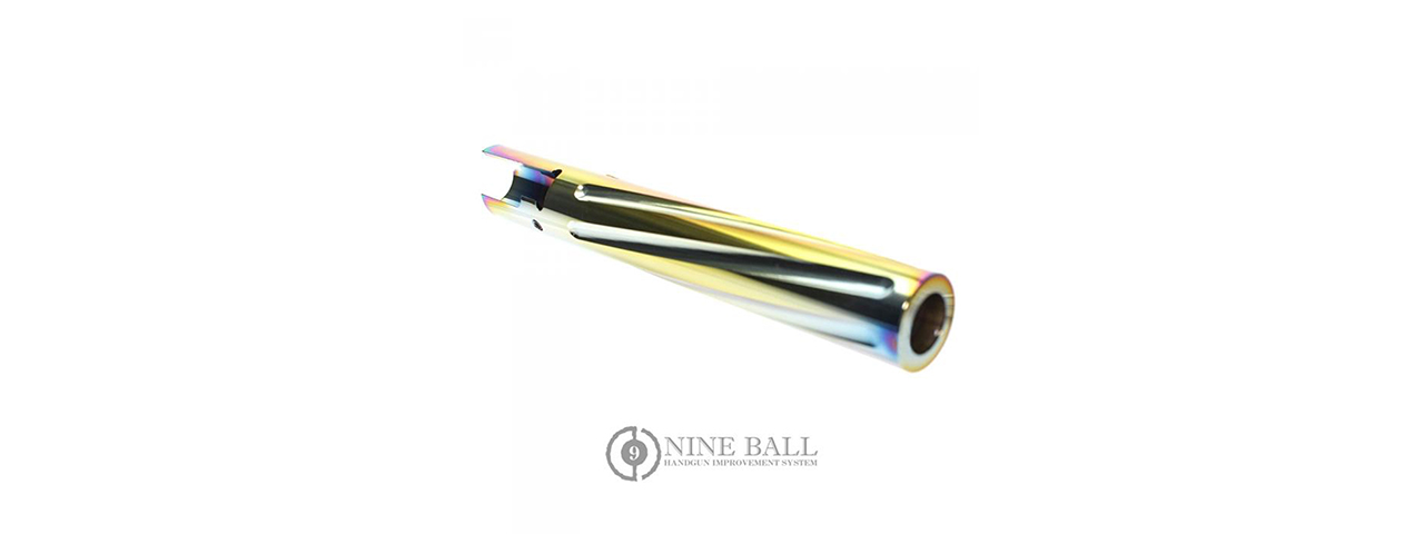 Laylax Aluminum Hi-Capa 5.1 Fluted Outer Barrel (Color: Heat Gradation)