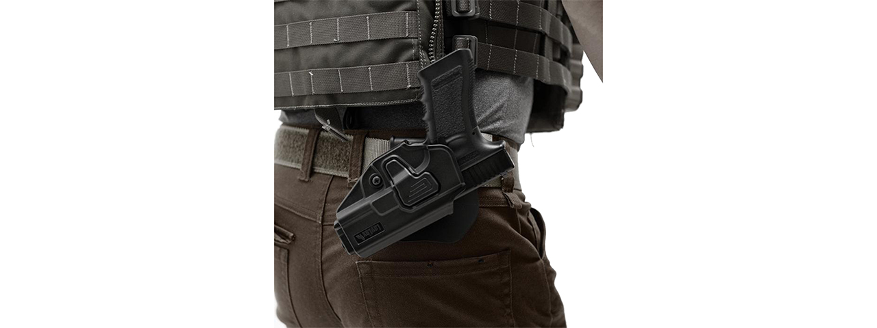 Laylax Glock CQC Battle Style Holster (Black)(Right)