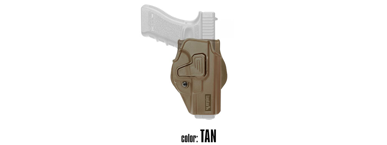 Laylax Glock CQC Battle Style Holster (Tan)(Left)