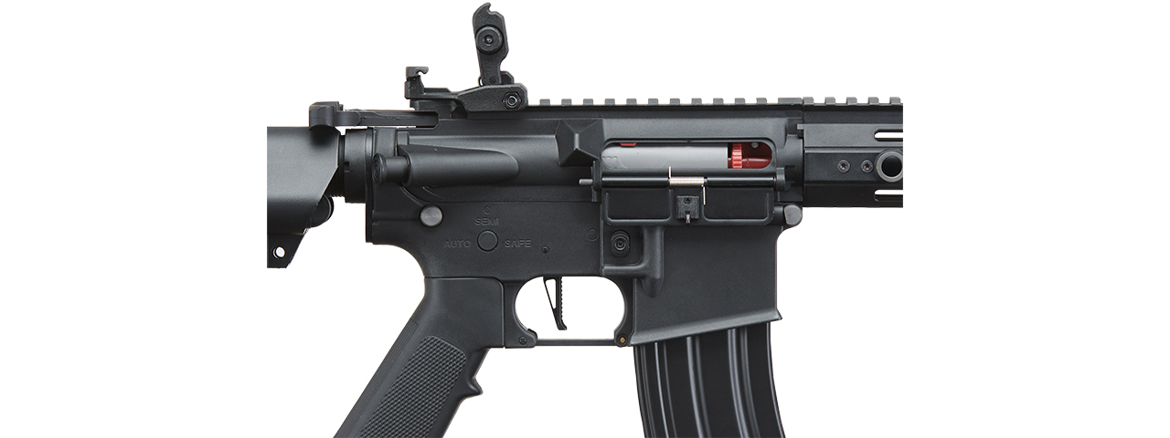 Lancer Tactical Gen 2 Hellion M-LOK 7" Airsoft M4 AEG Core Series (Color: Black)(No Battery and Charger)