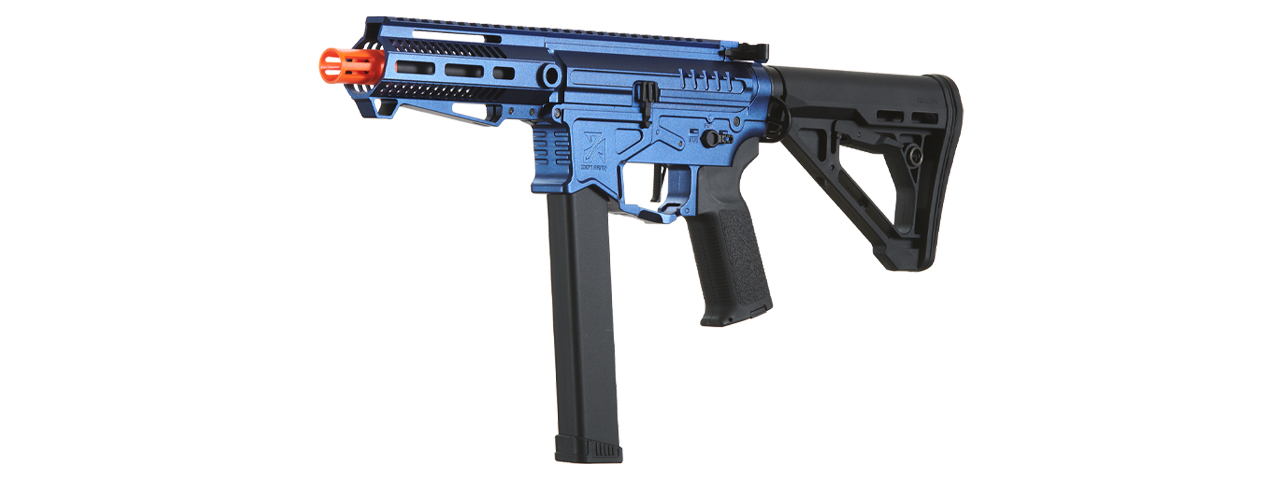 Zion Arms R&D Precision Licensed PW9 Mod 1 Airsoft Rifle with Delta Stock (Cerakote Color: Cobalt Blue)