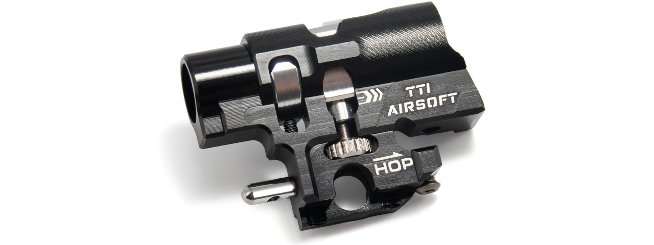 TTI Airsoft Tokyo Marui Hi Capa GBB Infinity One Piece Full CNC TDC Hop Up Chamber - (Black)