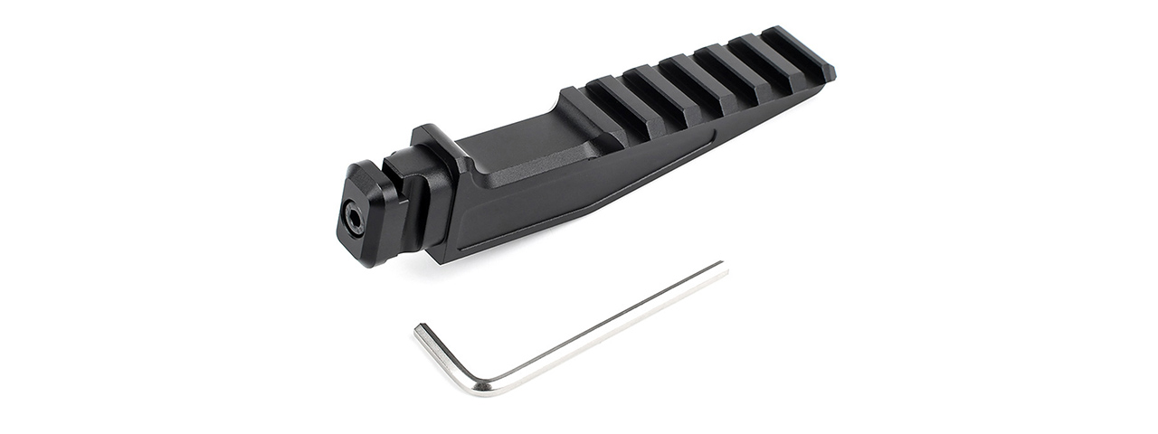 Atlas Custom Works Riser Picatinny Rail Mount Extension - (Black)