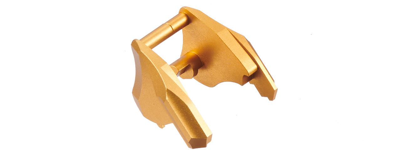 Atlas Custom Works Aluminum Thumb Safety-Ambi for Marui Hi-Capa GBB Pistol - (Gold)