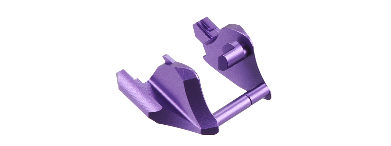 Atlas Custom Works Aluminum Thumb Safety-Ambi for Marui Hi-Capa GBB Pistol - (Purple)