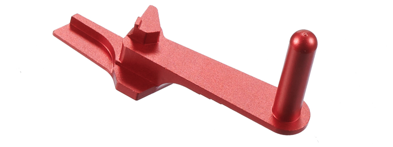 Atlas Custom Works Aluminum Slide Stop Type-1 for Marui Hi-Capa GBB Pistol - (Red)