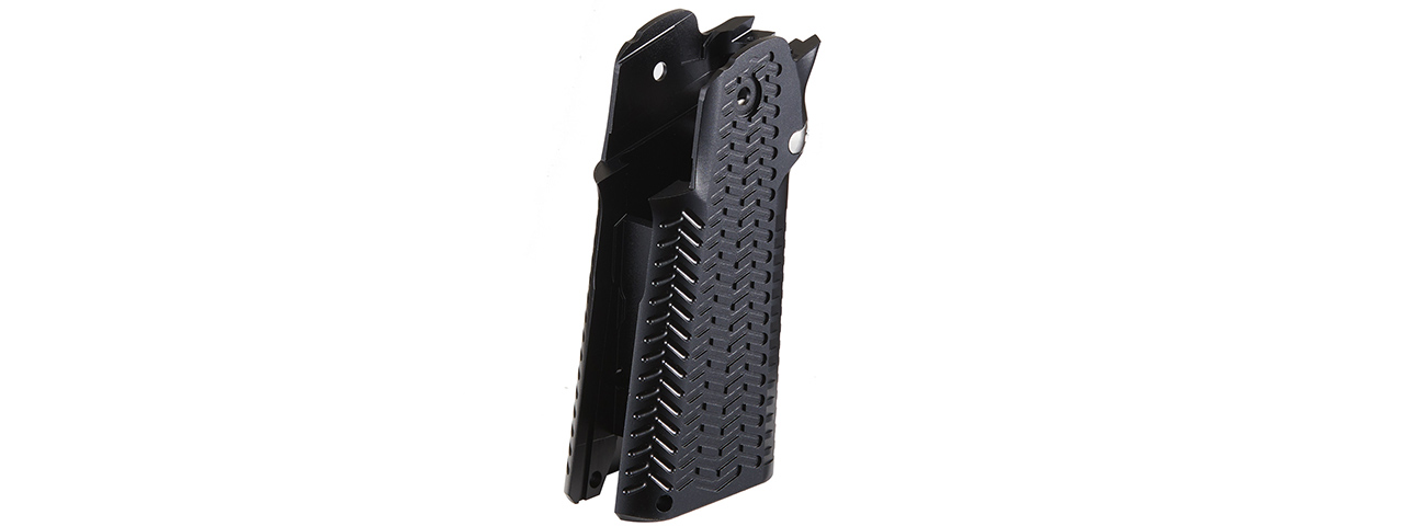 Atlas Custom Works CNC Aluminum Type 5 Grip for TM Marui Hi-Capa GBB Airsoft Pistols - (Black)