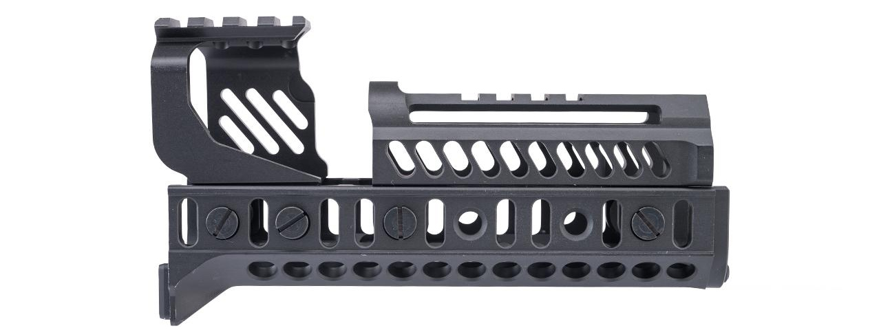 Arcturus ZTAC Complete Tactical 9.5" Handguard Set For PP-19-0-1 Airsoft AEG SMGs - (Black)