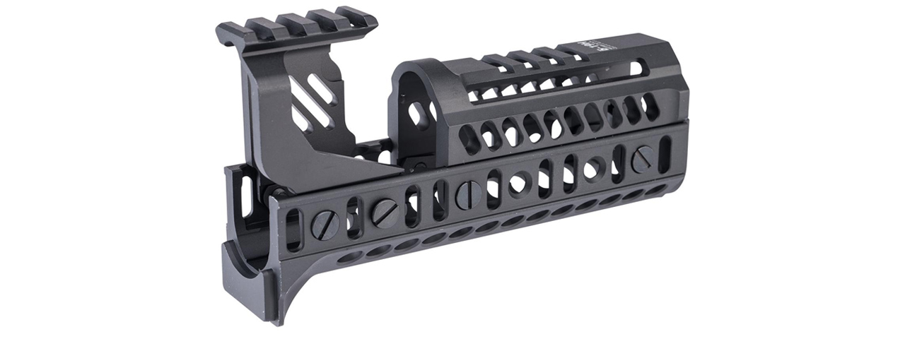 Arcturus ZTAC Complete Tactical 9.5" Handguard Set For PP-19-0-1 Airsoft AEG SMGs - (Black)