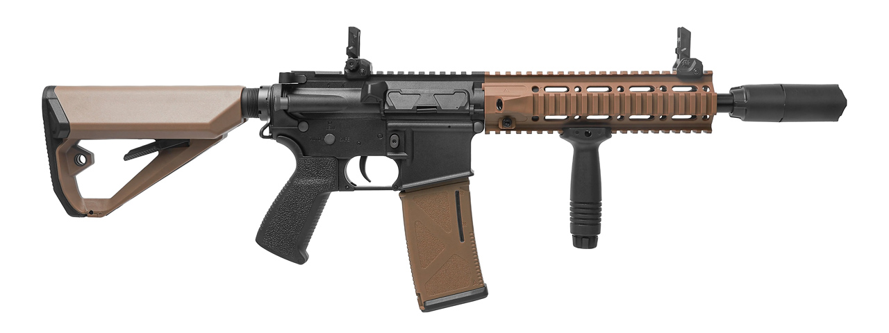 Arcturus Tactical LWT MK-II CQB 10" AEG Rifle - (Black/Tan)