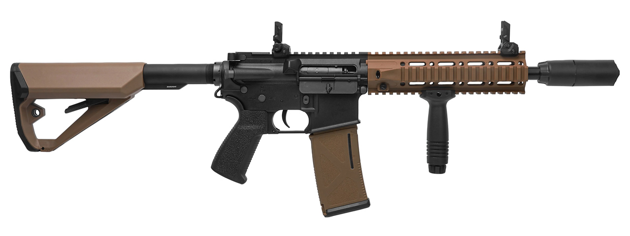 Arcturus Tactical LWT MK-II CQB 10" AEG Rifle - (Black/Tan)