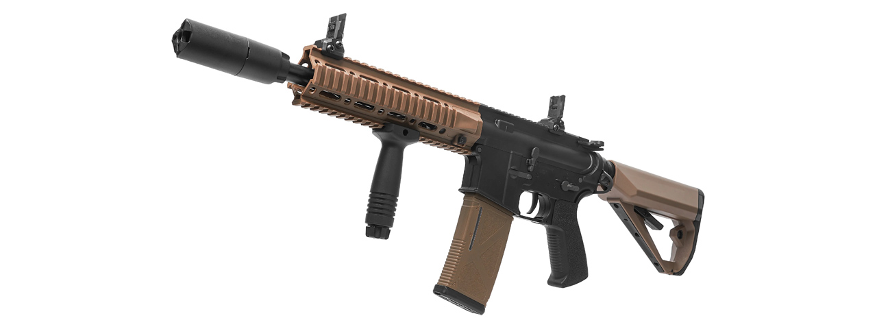 Arcturus Tactical LWT MK-II CQB 10" AEG Rifle - (Black/Tan)