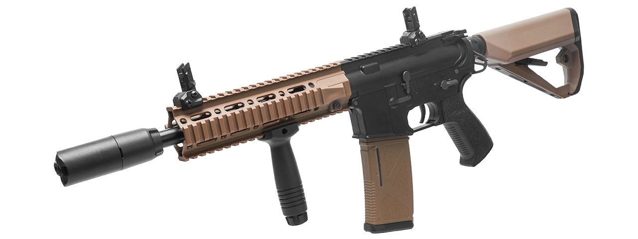 Arcturus Tactical LWT MK-II CQB 10" AEG Rifle - (Black/Tan)