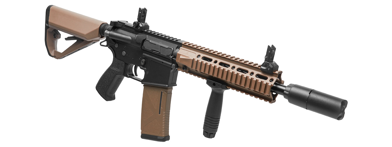 Arcturus Tactical LWT MK-II CQB 10" AEG Rifle - (Black/Tan)