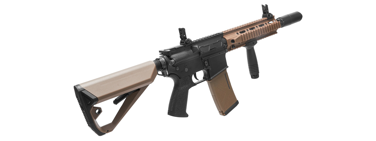 Arcturus Tactical LWT MK-II CQB 10" AEG Rifle - (Black/Tan)