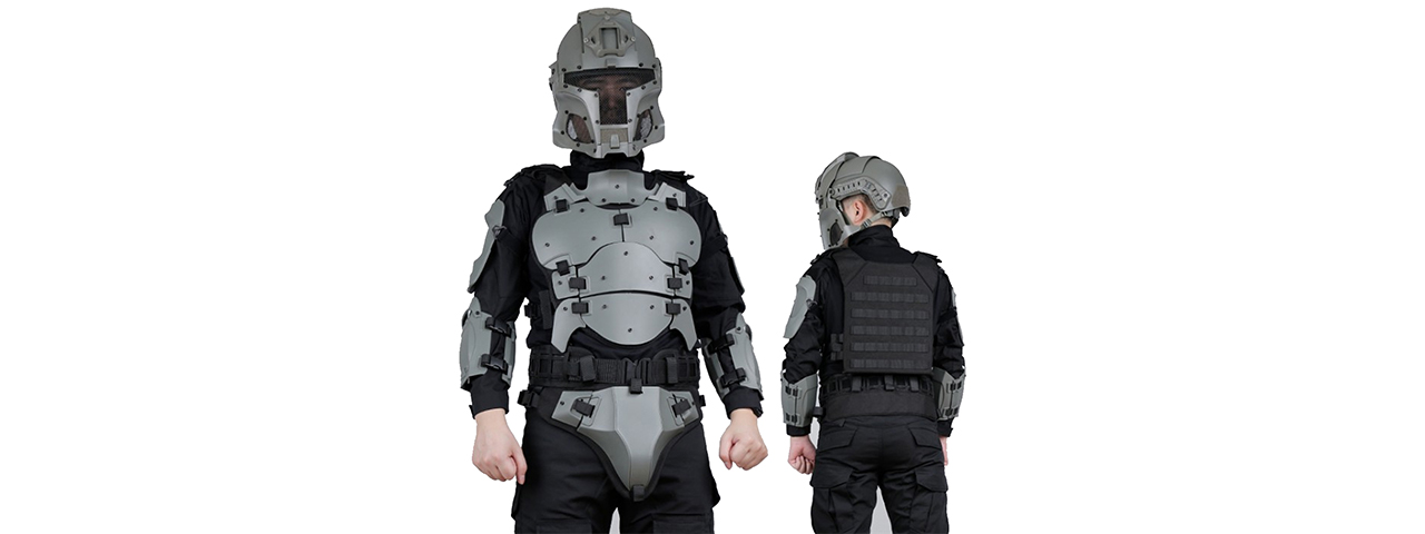 Full Tactical WST Body Armor Suit - (Gray)