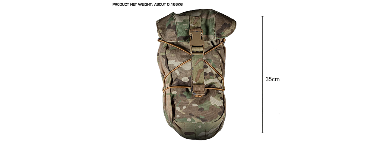 Tactical GP Multifunctional Accessory Pouch - (Camo)